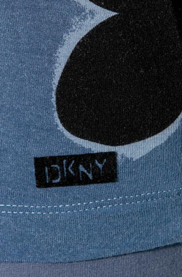 DKNY Sleepshirt Modal Schwarz-blau