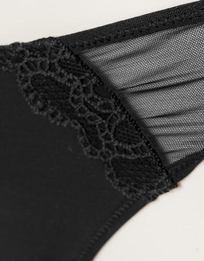 DKNY String Mit Zartem Jersey-Tüll