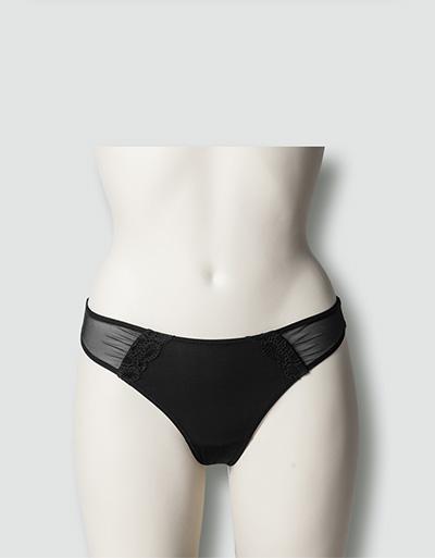 DKNY String mit zartem Jersey-Tüll