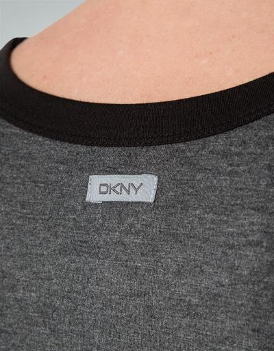 DKNY Top Mit Asymmetrischem Saum