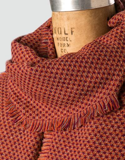 Eagle Schal Mit Fransenkante