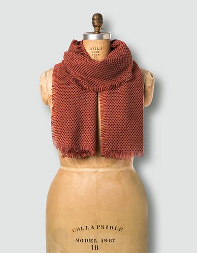 Eagle Schal mit Fransenkante