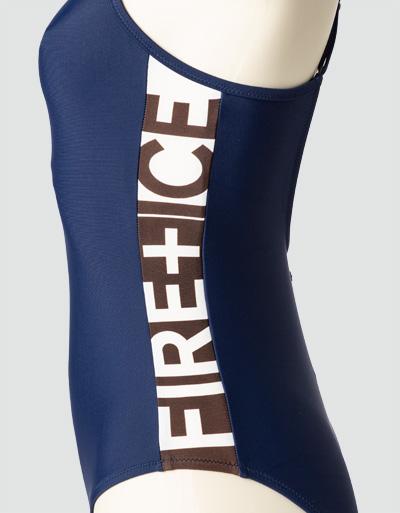 FIRE + ICE Badeanzug Mit Seitlichen Logo-Print