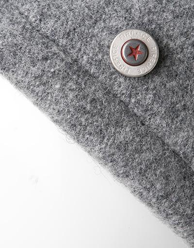FIRE + ICE Beanie Mit Echtfellbommel