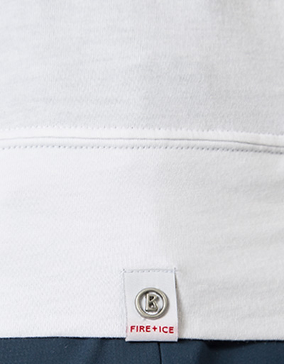 FIRE + ICE Langarmshirt Mit Streifenabschluss