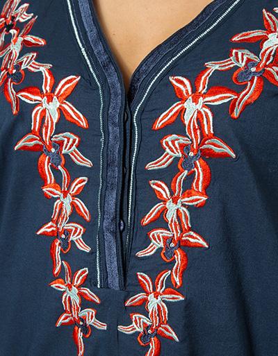 FIRE + ICE Tunika Mit Stickerei