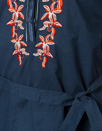 FIRE + ICE Tunika Mit Stickerei