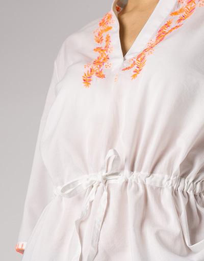 FIRE + ICE Tunika Mit Stickerei