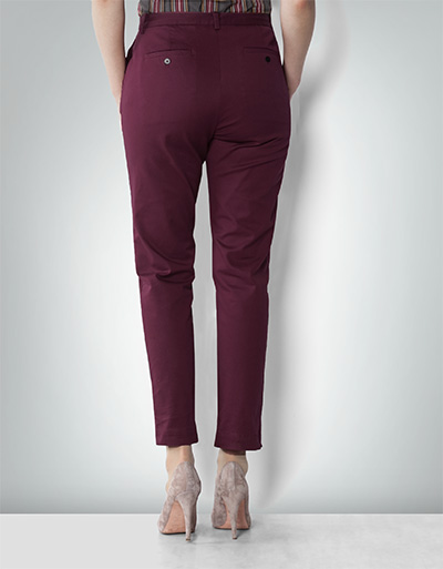Fred Perry Knöchellange Chino In Bordeaux