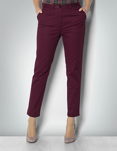 Fred Perry Knöchellange Chino in Bordeaux