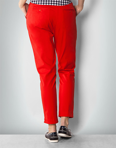 Fred Perry Preppy Chino In Feuerrot