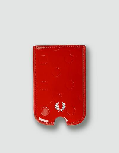 Fred Perry Smartphone-Hülle in Lackoptik