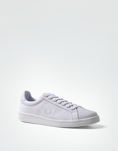 Fred Perry Sneaker Aus Canvas Mit Lackdetails