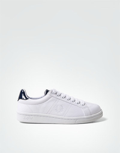 Fred Perry Sneaker aus Canvas mit Lackdetails