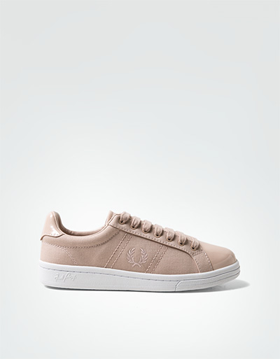 Fred Perry Sneaker aus Canvas mit Lackdetails