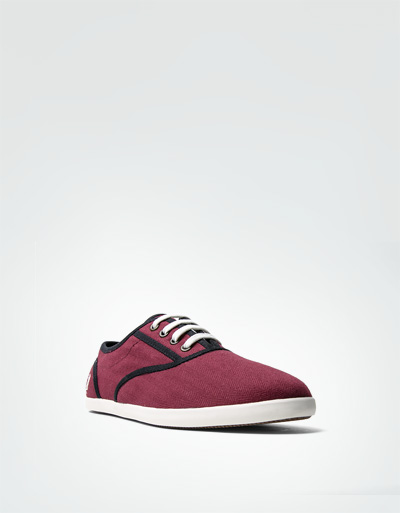 Fred Perry Sneaker Aus Herringbone Canvas