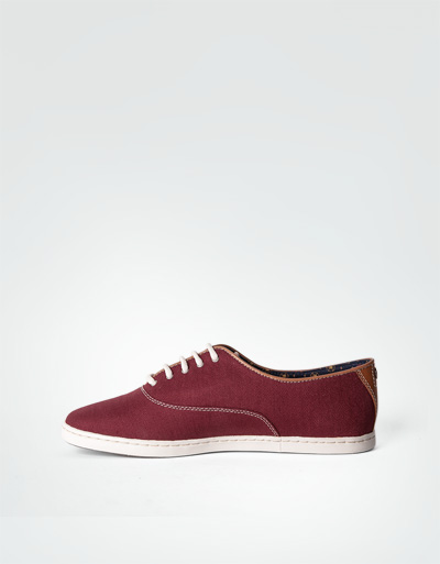 Fred Perry Sneaker Aus Herringbone Canvas