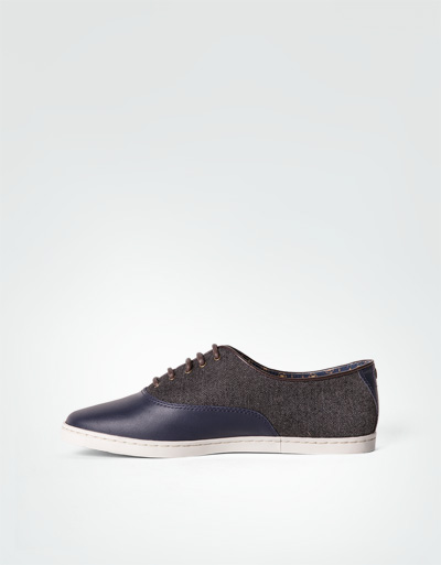 Fred Perry Sneaker Im Leder-Mix