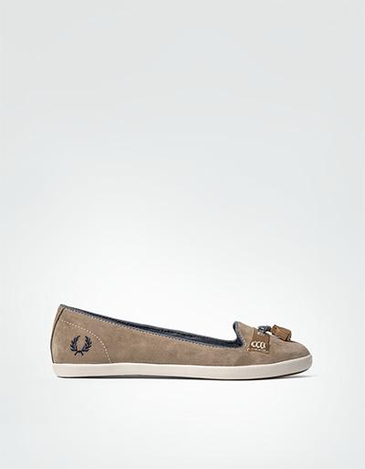 Fred Perry Tassel-Slipper aus Veloursleder