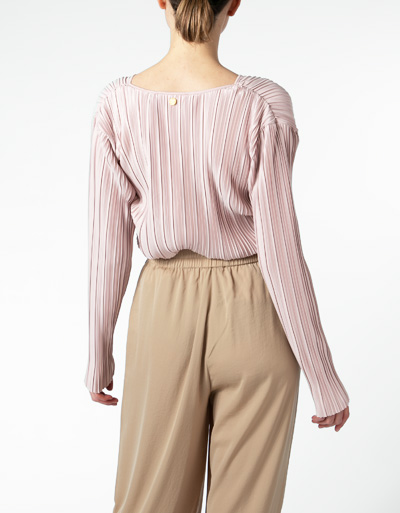 Freebird Blusenshirt Mit Plissee