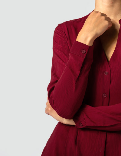 Freebird Hemdblusenkleid Im Cleanen Look