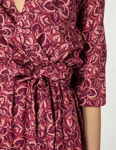 Freebird Midi-Kleid Mit Flower Print