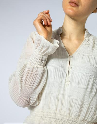 Freebird Plisseekleid Mit Lurex