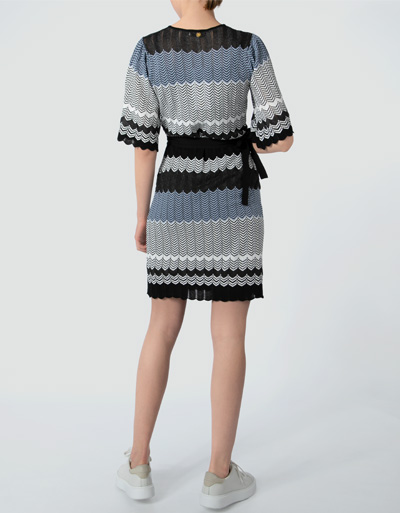 Freebird Wickelkleid Aus Strukturiertem Feinstrick