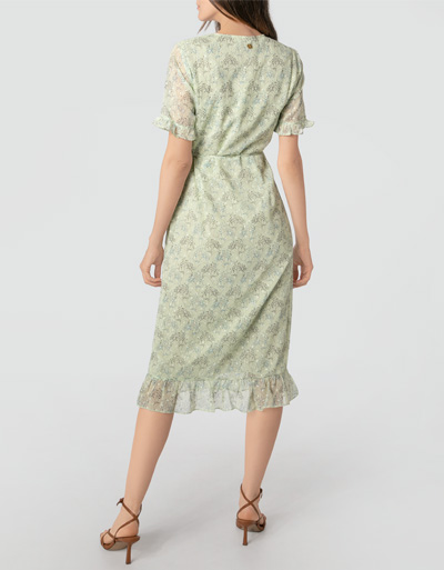 Freebird Wickelkleid Mit Lurex