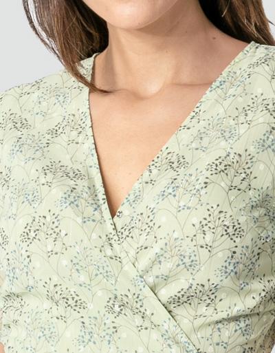 Freebird Wickelkleid Mit Lurex