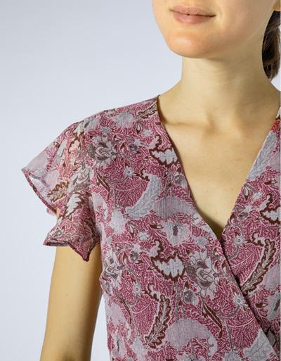 Freebird Wickelkleid Mit Lurex