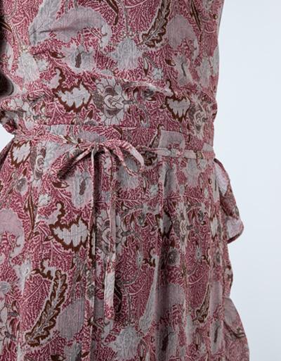 Freebird Wickelkleid Mit Lurex