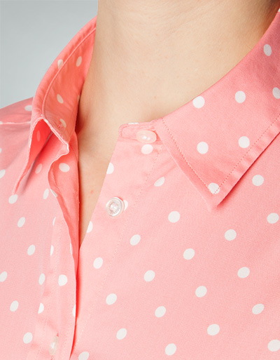 Gant Bluse Mit Polka Dots