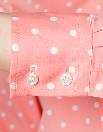 Gant Bluse Mit Polka Dots