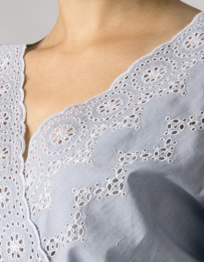 Gant Bluse Mit Wickeltechnik