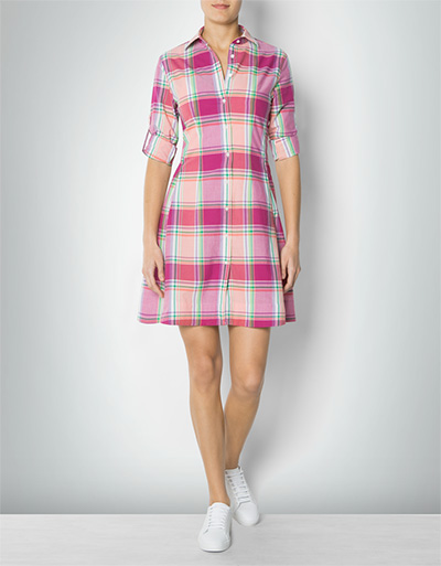 Gant Hemdkleid im verspielten Karo-Dessin