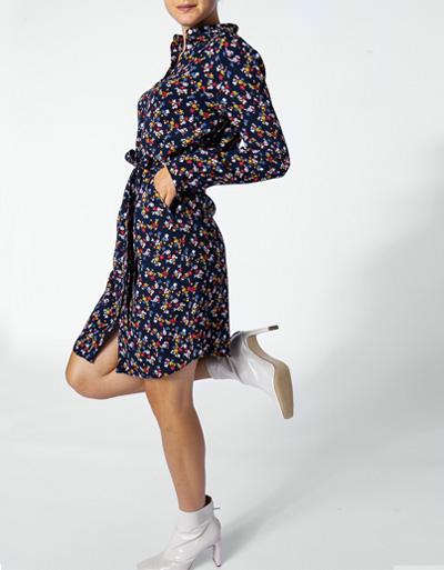 Gant Kleid Mit Floralem Print