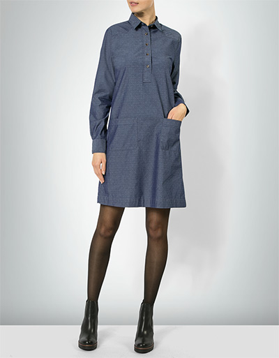 Gant Longbluse mit aufgesetzten Taschen