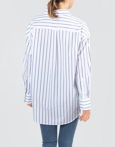 Gant Oversize Bluse Im Streifen-Look