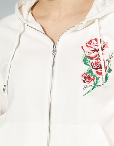 Gant Sweatjacke Mit Stickerei