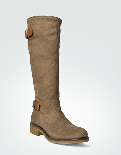 Gant Velourslederstiefel Mit Riemen