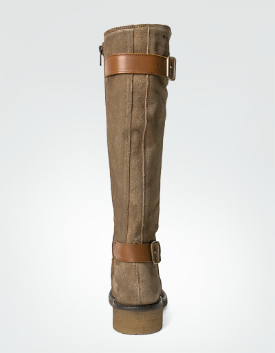 Gant Velourslederstiefel Mit Riemen