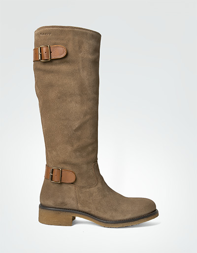 Gant Velourslederstiefel mit Riemen