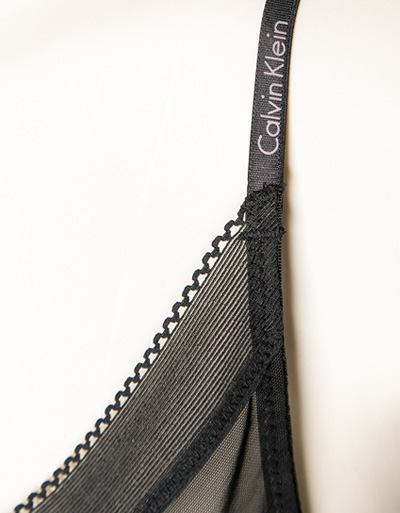 Calvin Klein Underwear Halbschalen-BH Mit Tüllbesatz