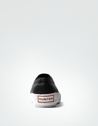HUNTER Slip Ons Aus Gummi