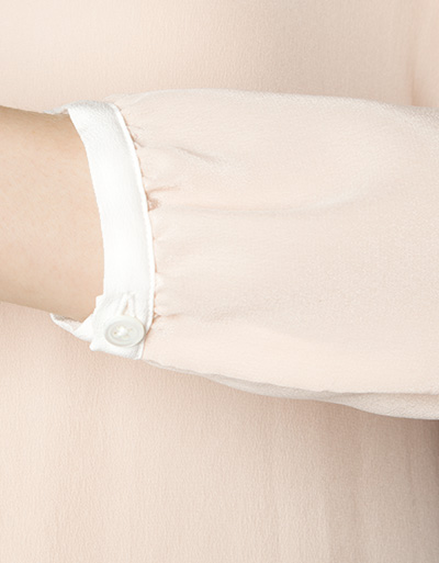 Jacques Britt Bluse Aus Seiden-Crêpe