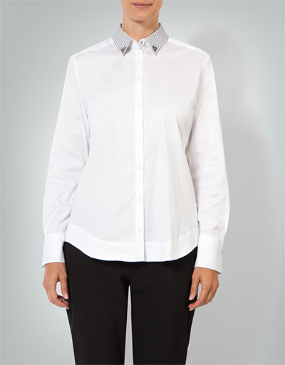 Jacques Britt Bluse mit extravagantem Kragen