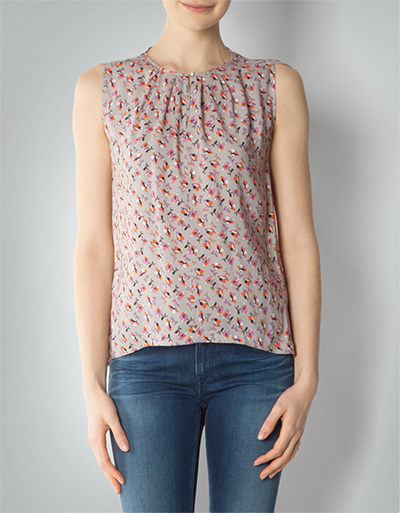 Jacques Britt Bluse mit floralem Dessin