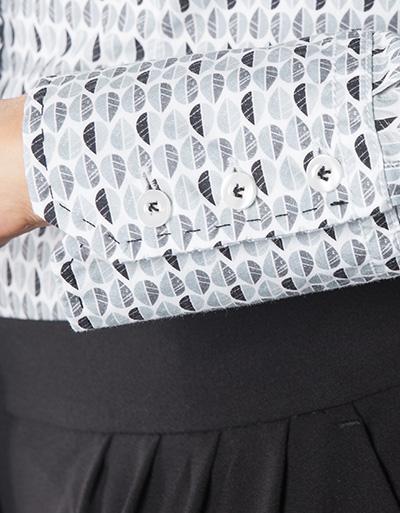 Jacques Britt Bluse Mit Modischem Allover-Print