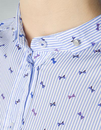 Jacques Britt Bluse Mit Schleifen-Dessin